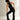 Rise Flare Legging Black
