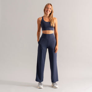 ChillFlow High-Rise Pants Navy